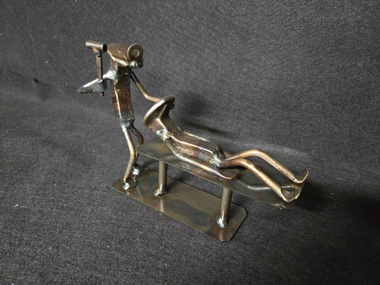 Anesthesiologist - Railroad Spike Figurine