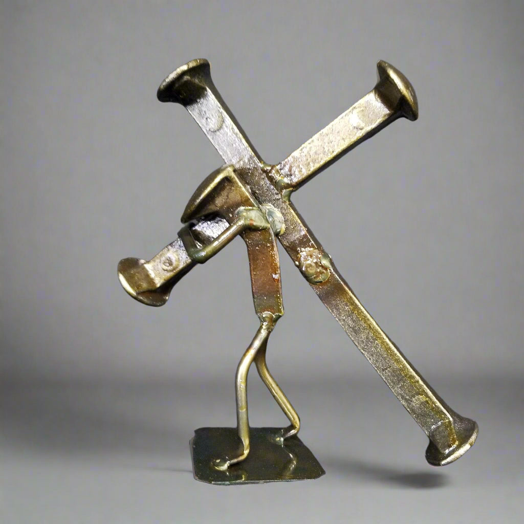 This figure is approximately 8 inches tall and weighs roughly 4 pounds.