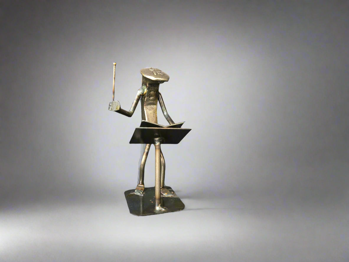 Music Conductors stand approximately 6 inches tall.