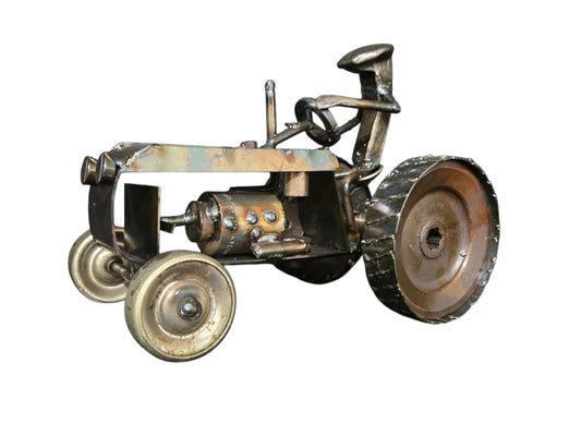 Tractor Railroad Spike Figurine