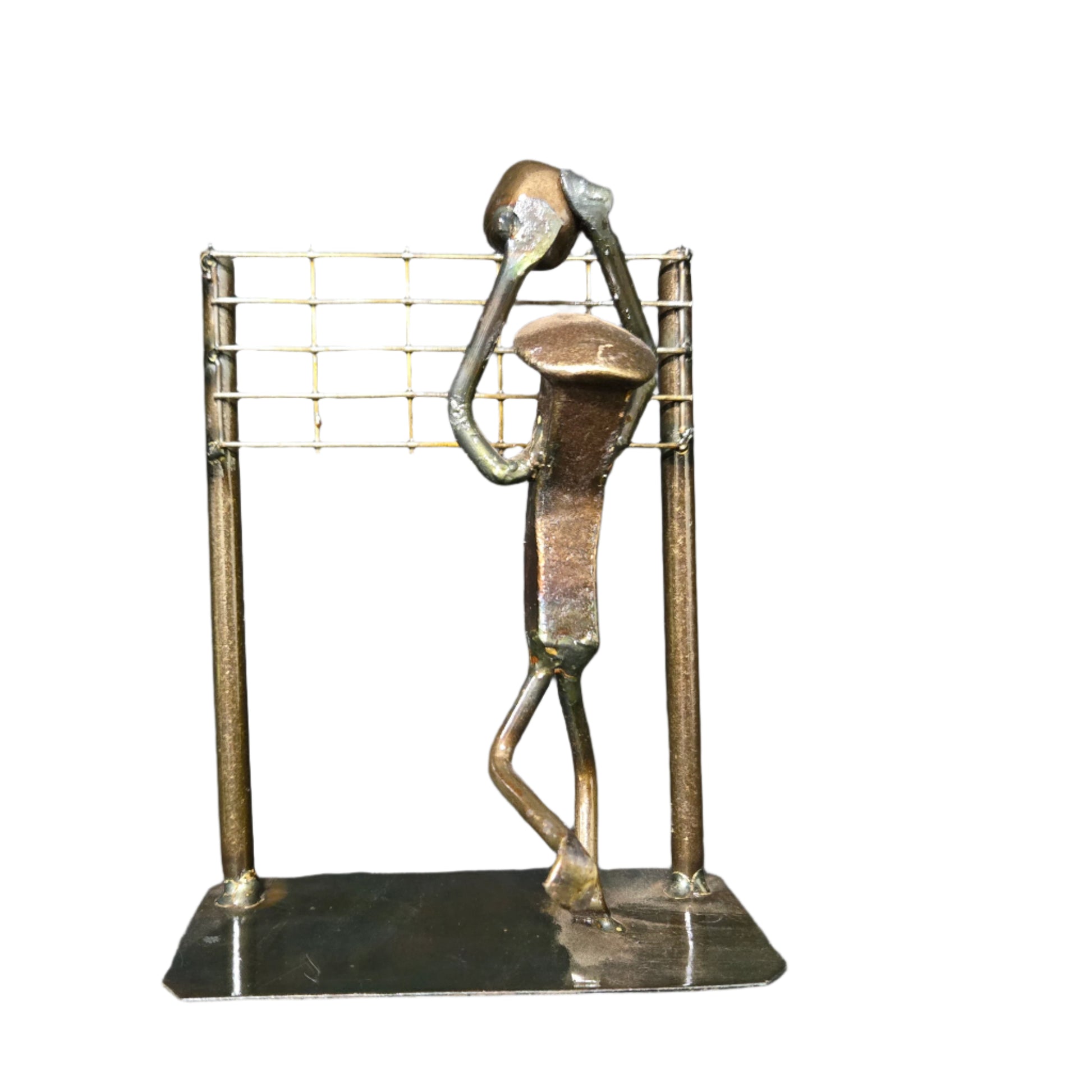 VARIATION: Volleyball figures are roughly 7-8 inches tall.