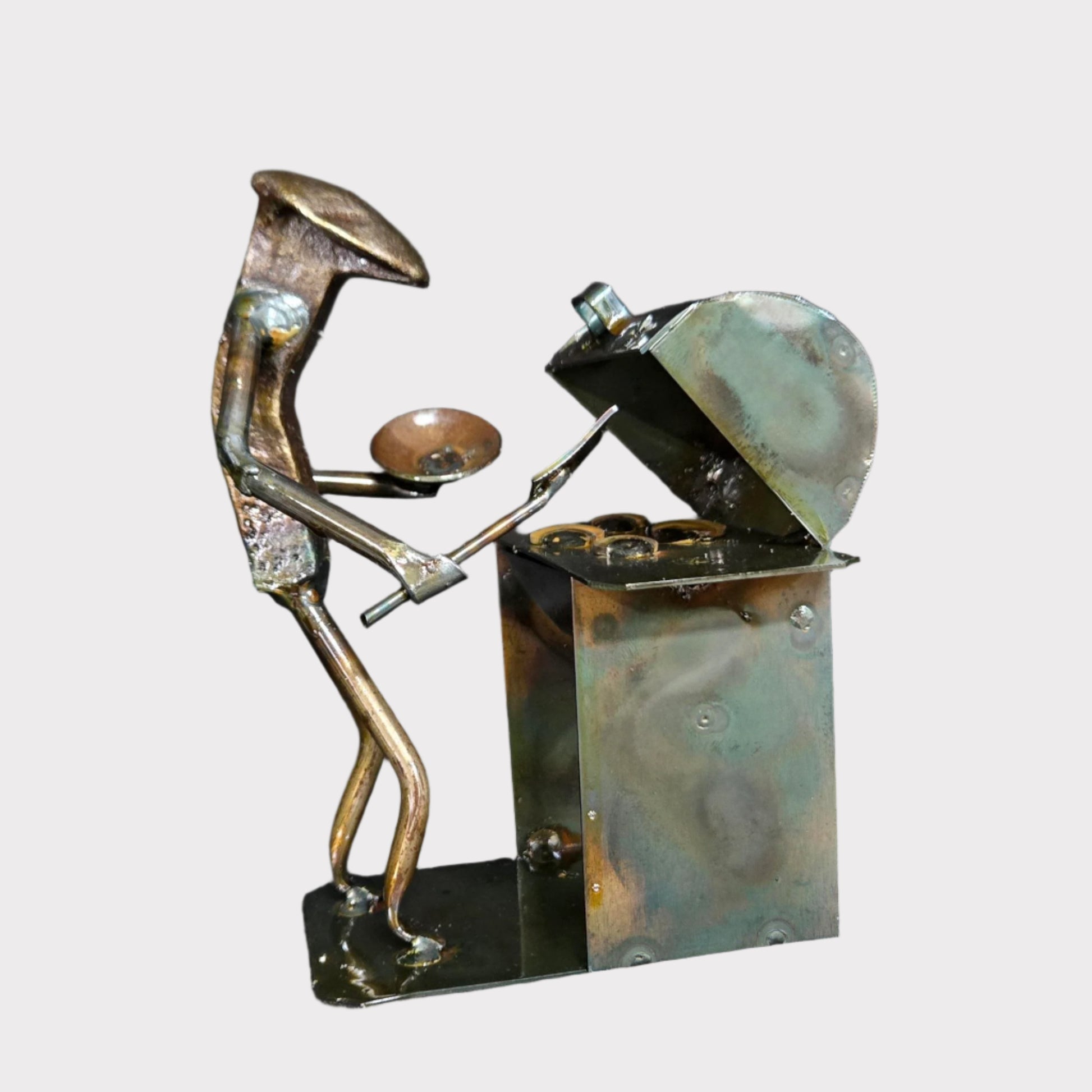 BBQ (Holding a Bowl) figures stand roughly 6 inches tall.