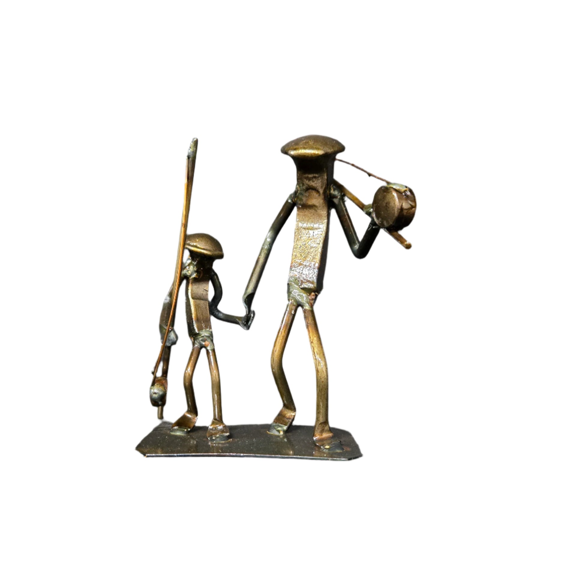 The Fishing Memories figure stands about 7 inches tall. Fishing pole placement will vary.
