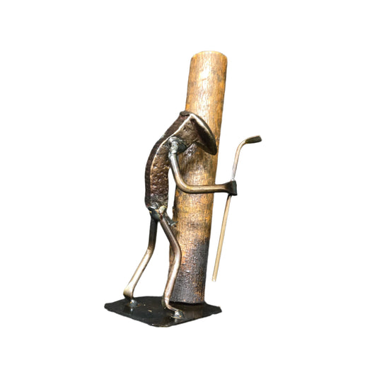 Golfer Relief figures are roughly 8 inches tall.