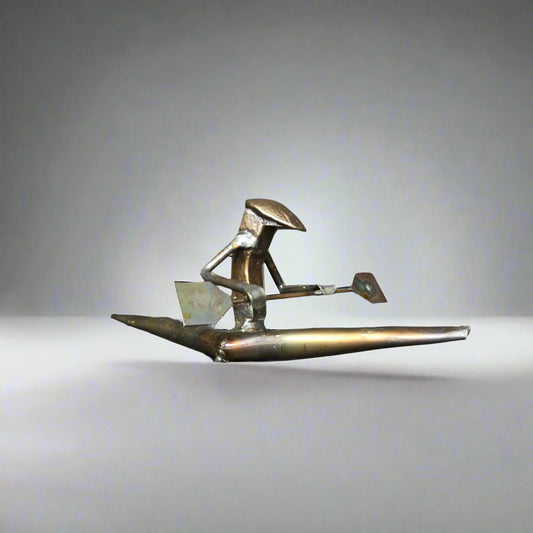 Kayak figures are roughly 10 inches long and 4 inches high.