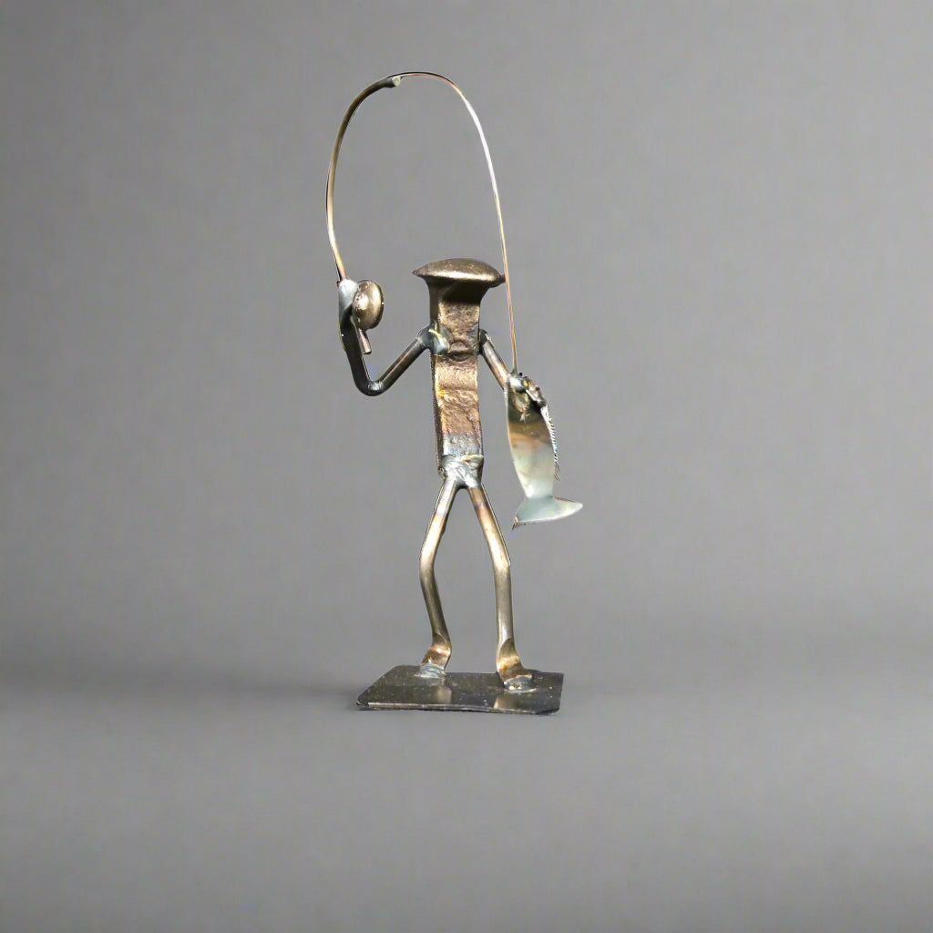The Lunker Fish figure is about 7 inches in height.