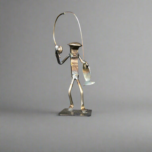 The Lunker Fish figure is about 7 inches in height.