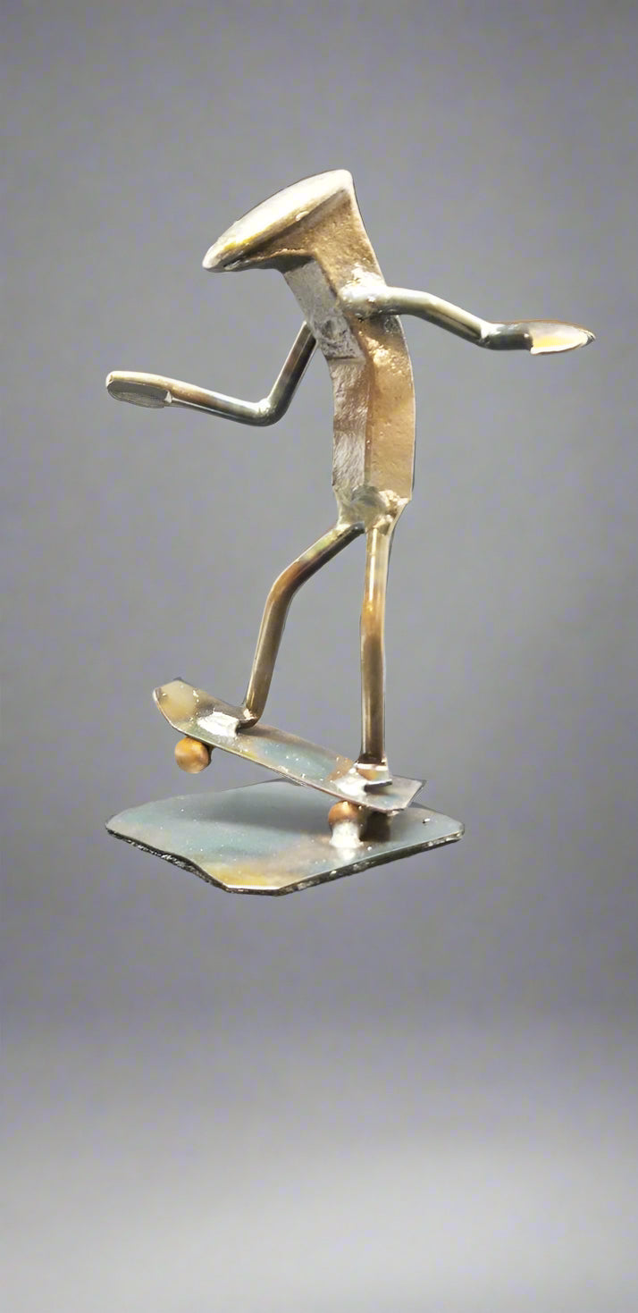 Skateboard figures are roughly 6 inches in height.