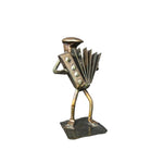 Accordion - Railroad Spike Figurine