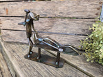 This product stands approximately 7 inches tall. 