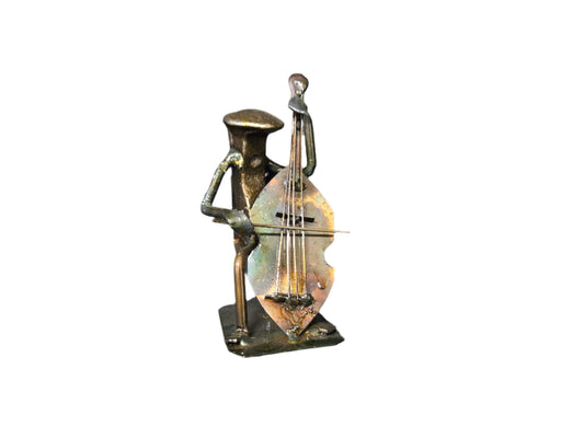 Cello - Melodic Railroad Spike Sculpture