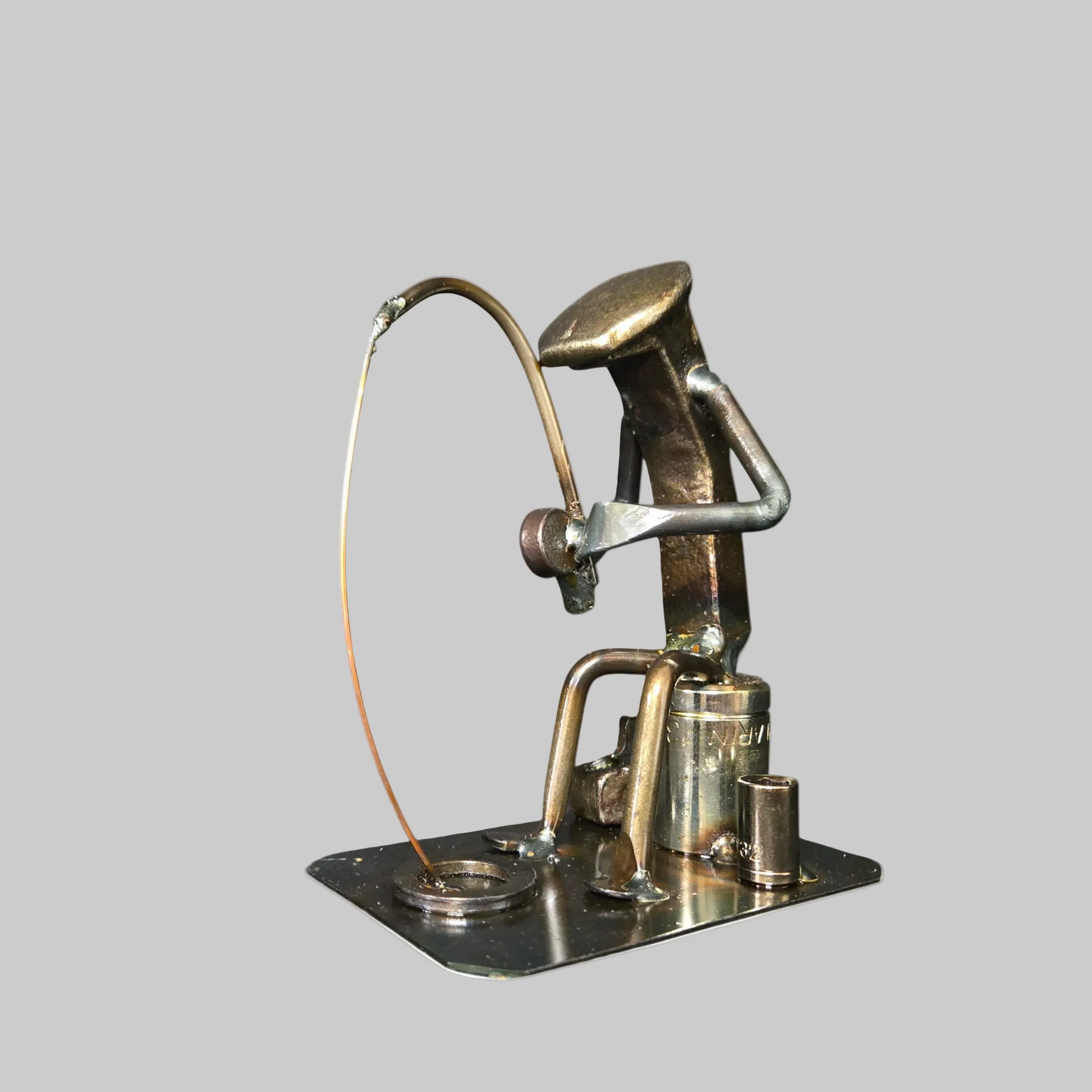 The Ice Fishing Figure is approximately 5 inches tall.