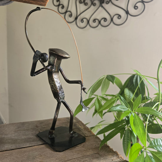 The Lunker figure is approximately 8 inches tall.