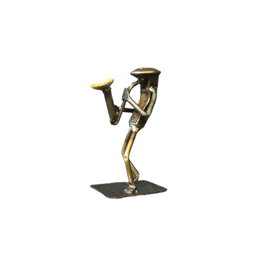 Saxophone - Railroad Spike Figurine