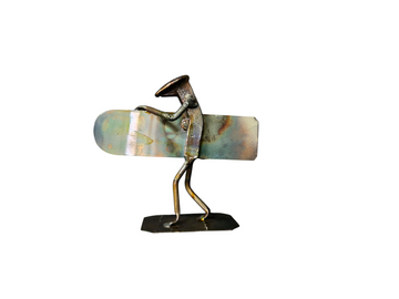 Surfer stands approximately 6in tall.