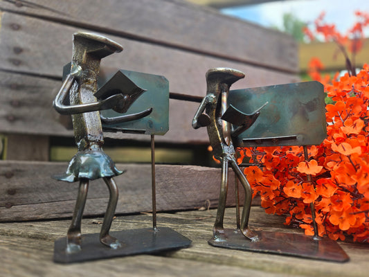 Teacher/Professor Railroad Spike Figurine