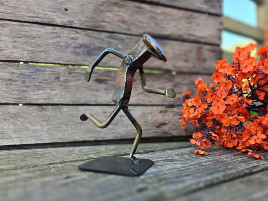 Runner - Railroad Spike Figurine